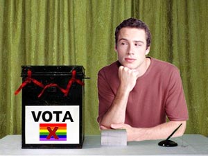 2 GAY SU 3 VOTANO CENTROSINISTRA - sguardo elezioni - Gay.it Archivio