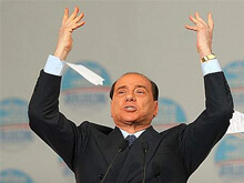 Berlusconi: Meglio guardare le belle ragazze che essere gay - silviogaydonneBASE 1 - Gay.it Archivio