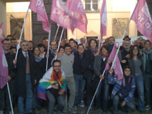 A Torino sit-in davanti alla prefettura - sit intorinoprefBASE - Gay.it Archivio