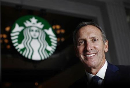 Howard Schultz, CEO di Starbucks