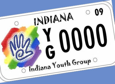 Gli automobilisti dell'Indiana avranno targhe gay-friendly - targa gayF1 - Gay.it Archivio