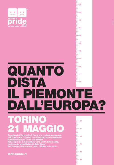 A Torino, sabato, il primo gay pride italiano del 2011 - torinopride2011F1 - Gay.it Archivio
