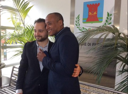 Fiumicino, trascritto il matrimonio di Claudio e Santos - trascrizioni fiumicino2 - Gay.it Archivio