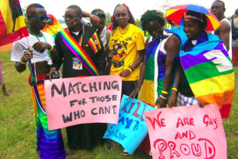 Il primo, coraggioso, gay pride ugandese - uganda gay pride - Gay.it Archivio