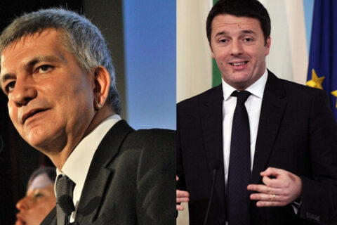 Renzi: "Molto da fare contro omofobia". Vendola: "Inizia dal governo" - vendola renzi 1 - Gay.it Archivio